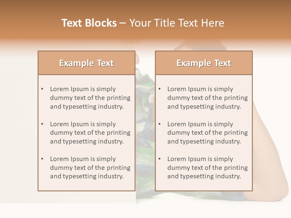 Toothy White Background Positive PowerPoint Template