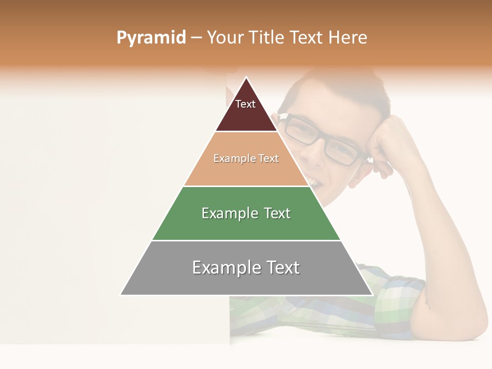 Toothy White Background Positive PowerPoint Template