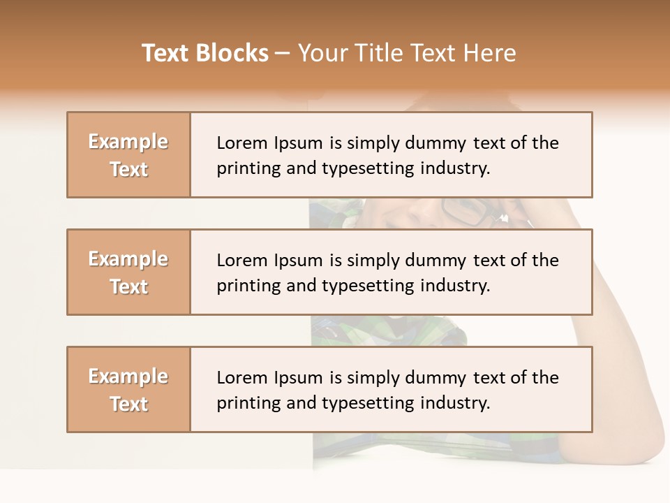 Toothy White Background Positive PowerPoint Template
