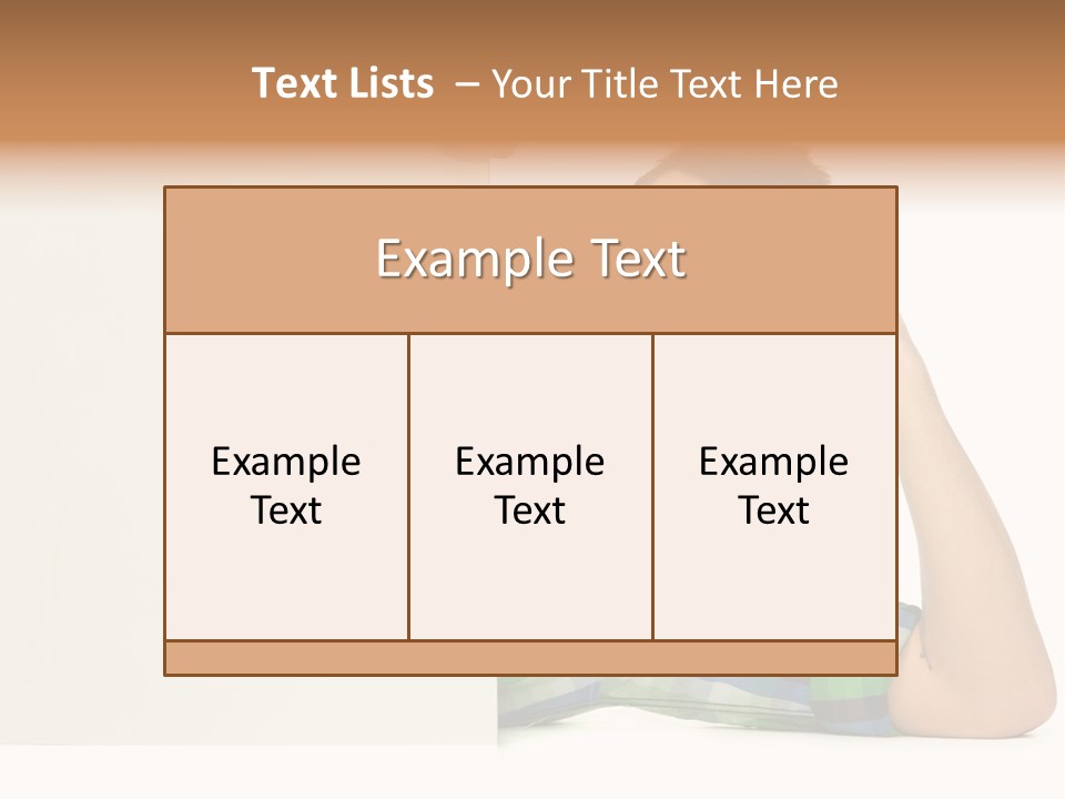 Toothy White Background Positive PowerPoint Template