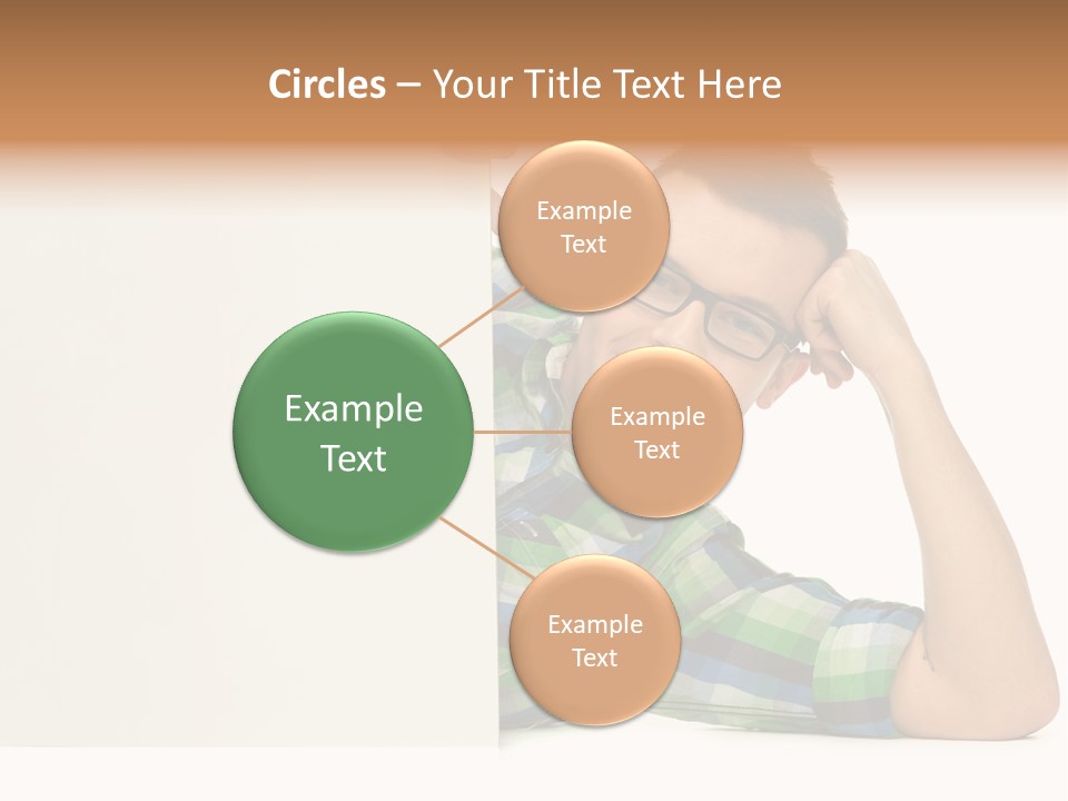 Toothy White Background Positive PowerPoint Template