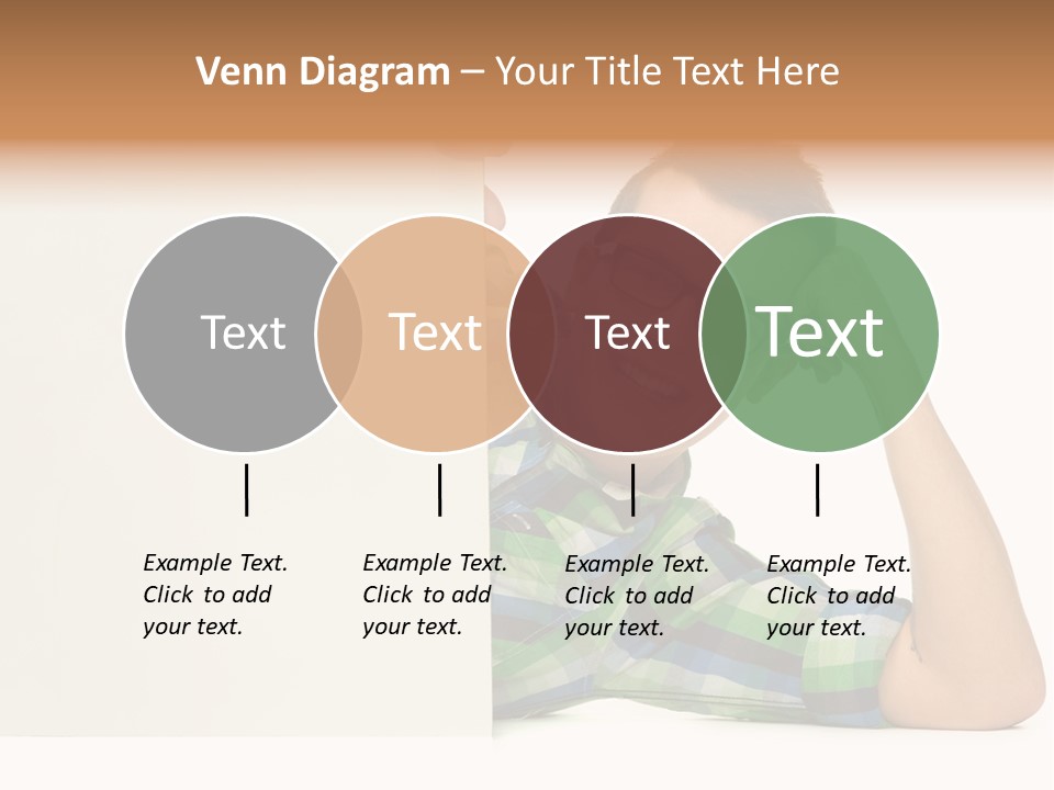 Toothy White Background Positive PowerPoint Template