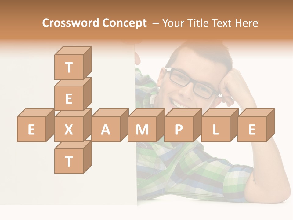 Toothy White Background Positive PowerPoint Template