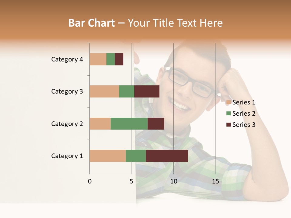 Toothy White Background Positive PowerPoint Template