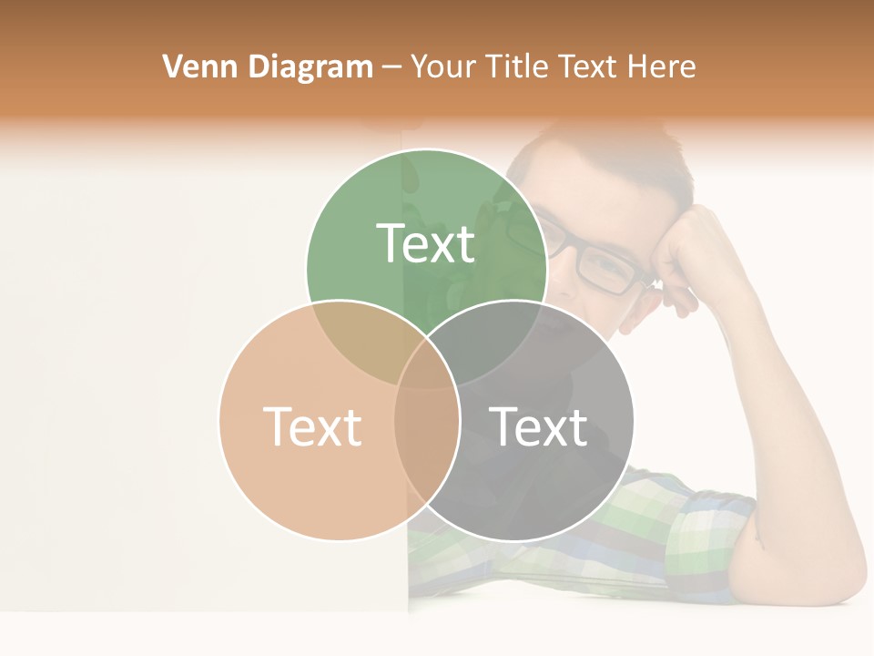 Toothy White Background Positive PowerPoint Template