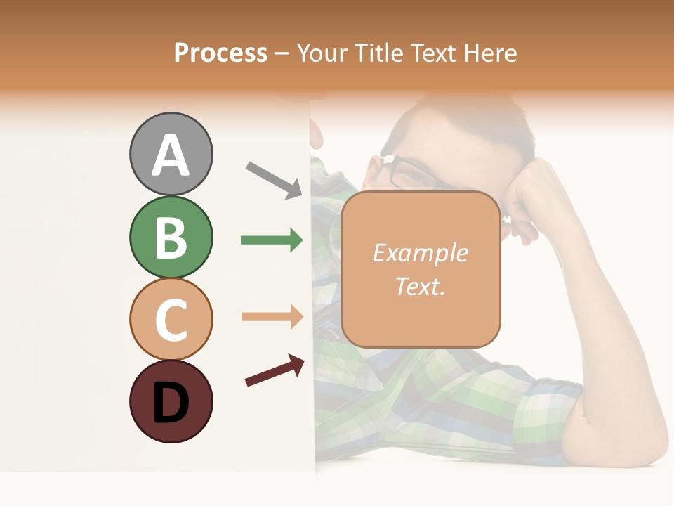 Toothy White Background Positive PowerPoint Template