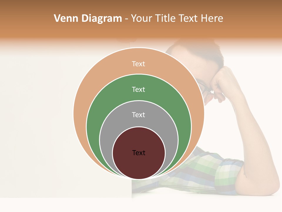 Toothy White Background Positive PowerPoint Template