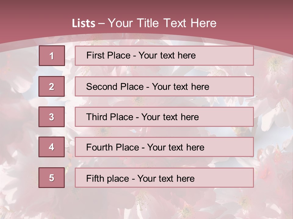 Fre Hne Pring Nature PowerPoint Template