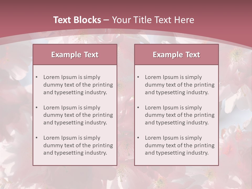 Fre Hne Pring Nature PowerPoint Template
