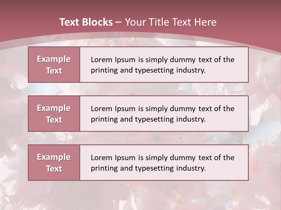 Fre Hne Pring Nature PowerPoint Template