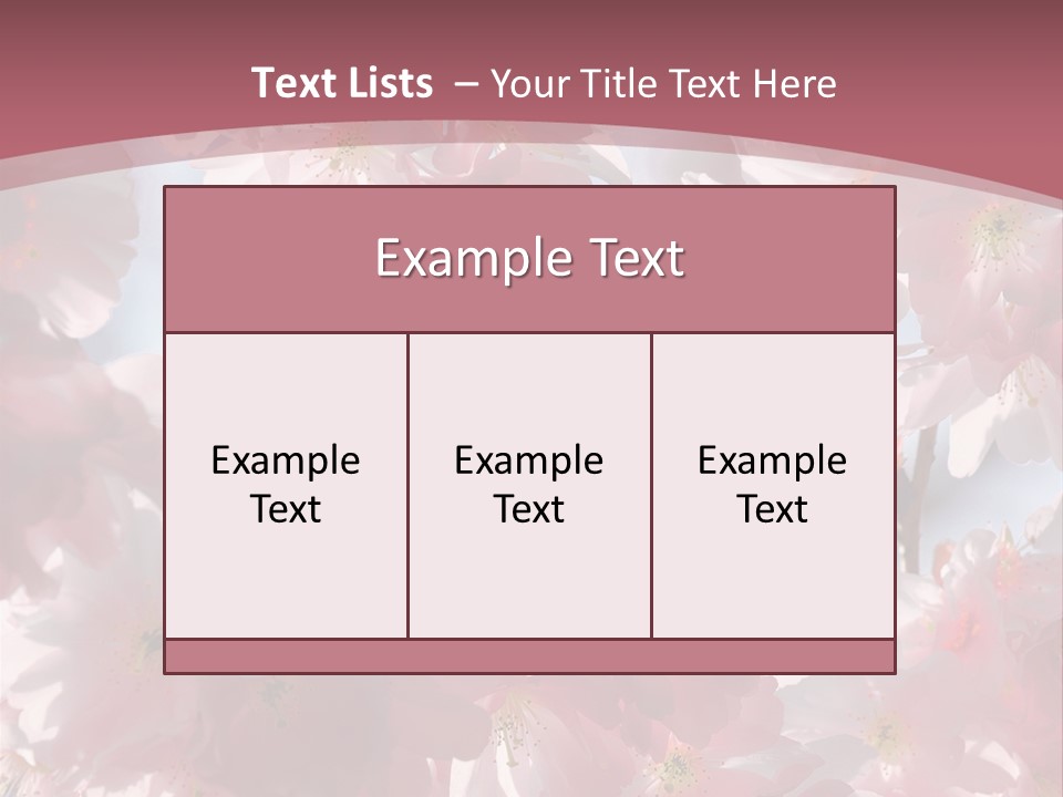 Fre Hne Pring Nature PowerPoint Template