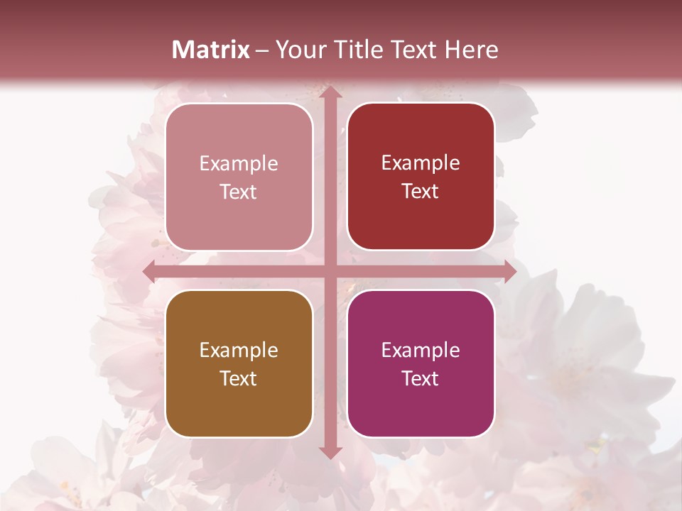 Spring Petal New Life PowerPoint Template