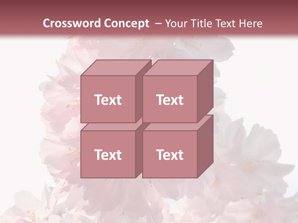 Spring Petal New Life PowerPoint Template