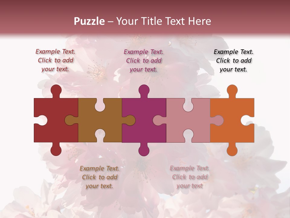 Spring Petal New Life PowerPoint Template