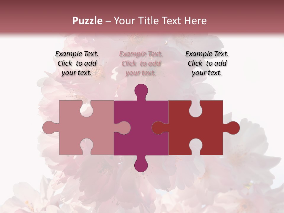 Spring Petal New Life PowerPoint Template