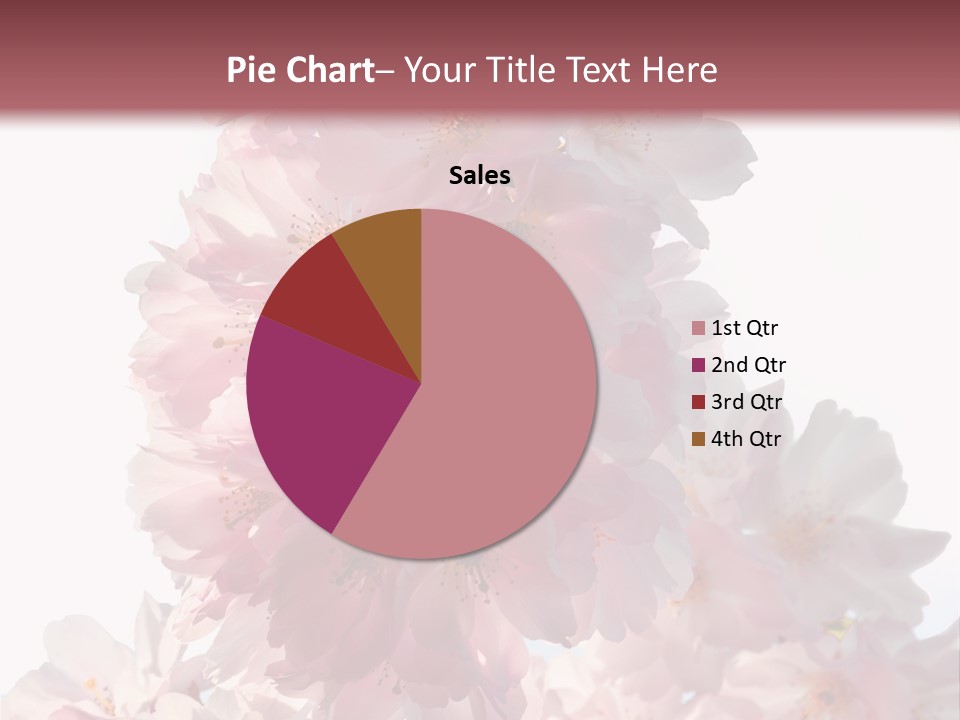 Spring Petal New Life PowerPoint Template