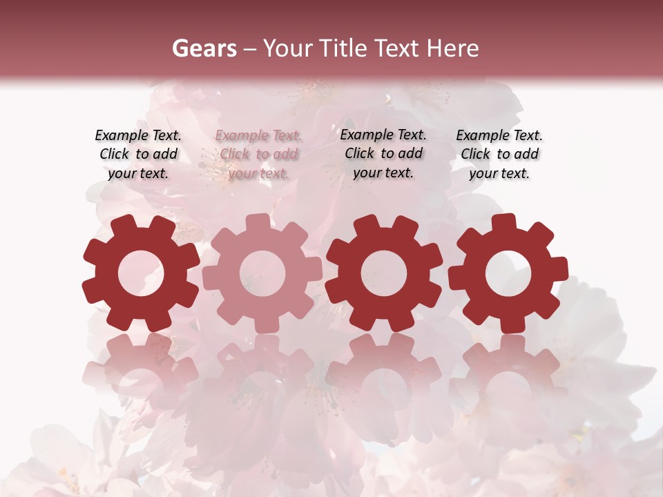 Spring Petal New Life PowerPoint Template
