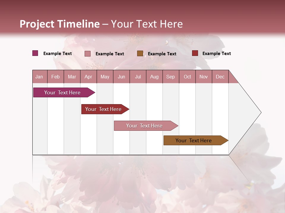 Spring Petal New Life PowerPoint Template