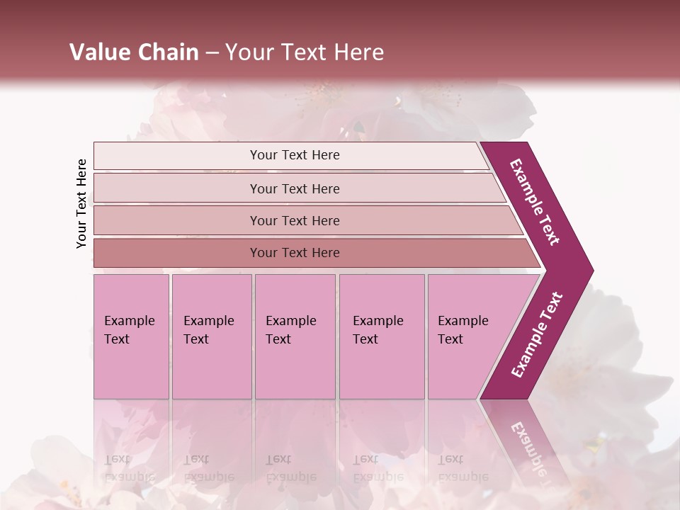 Spring Petal New Life PowerPoint Template