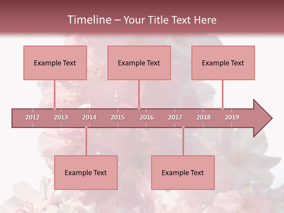 Spring Petal New Life PowerPoint Template