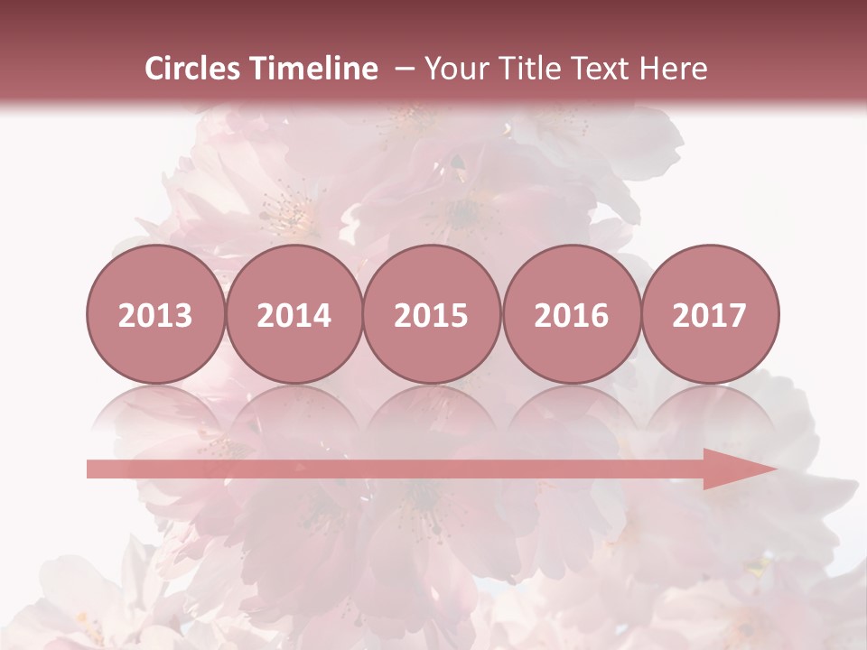 Spring Petal New Life PowerPoint Template