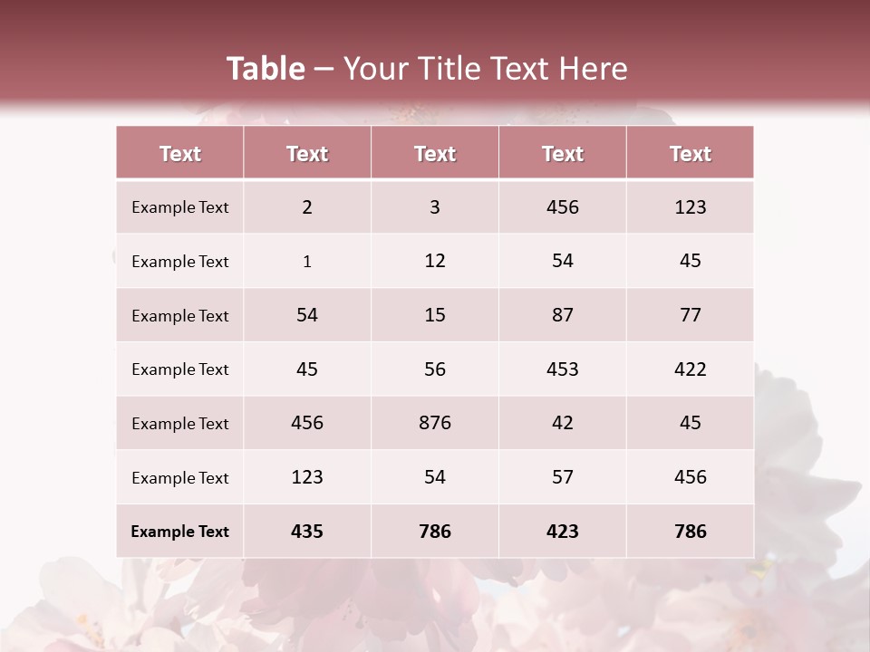 Spring Petal New Life PowerPoint Template