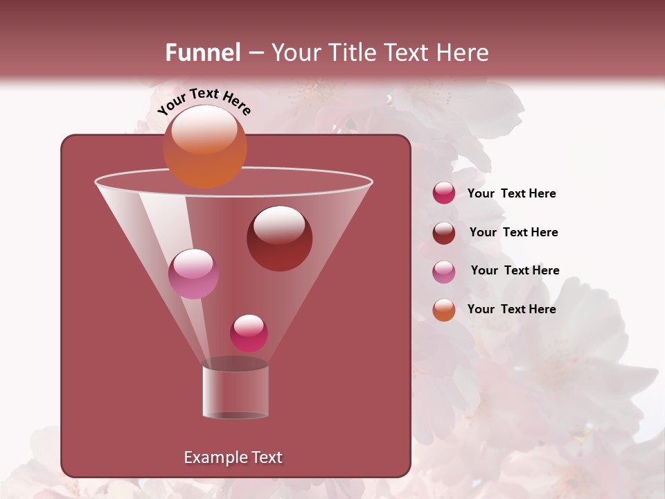 Spring Petal New Life PowerPoint Template