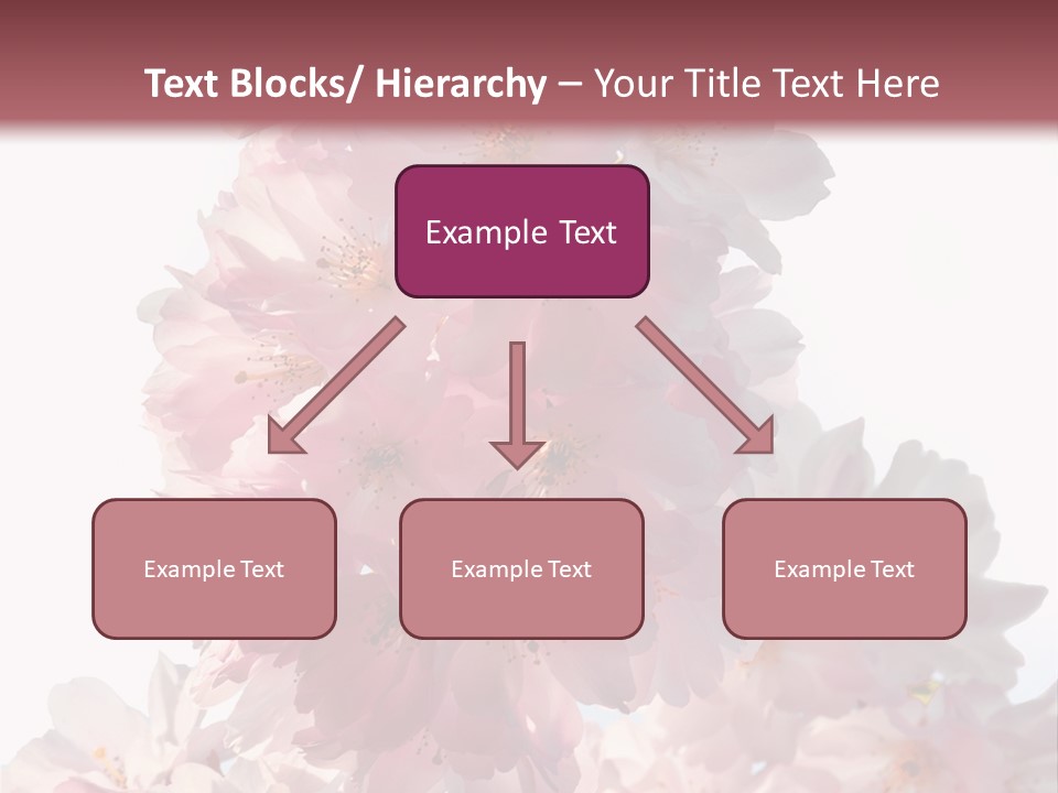 Spring Petal New Life PowerPoint Template