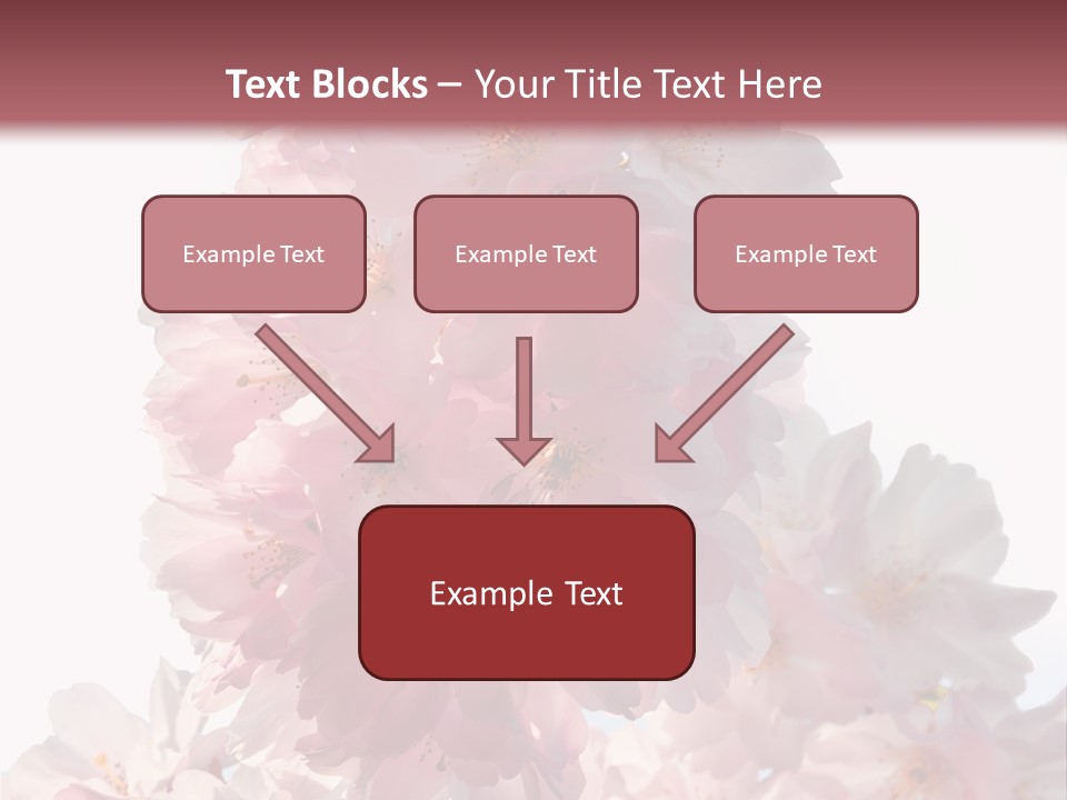 Spring Petal New Life PowerPoint Template