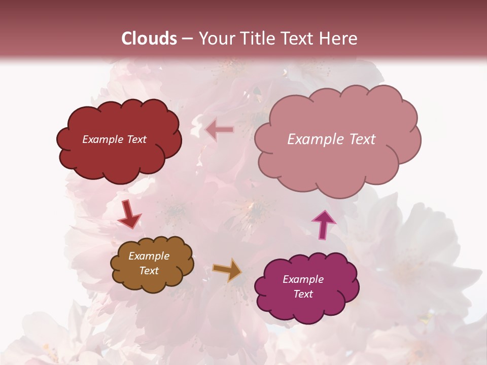 Spring Petal New Life PowerPoint Template