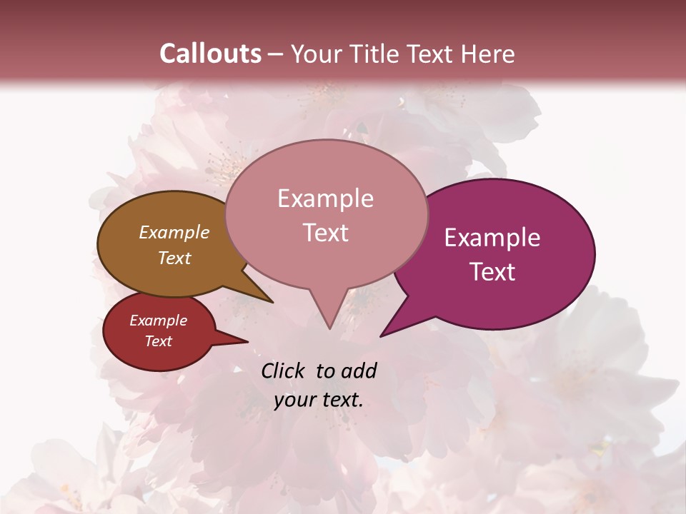 Spring Petal New Life PowerPoint Template