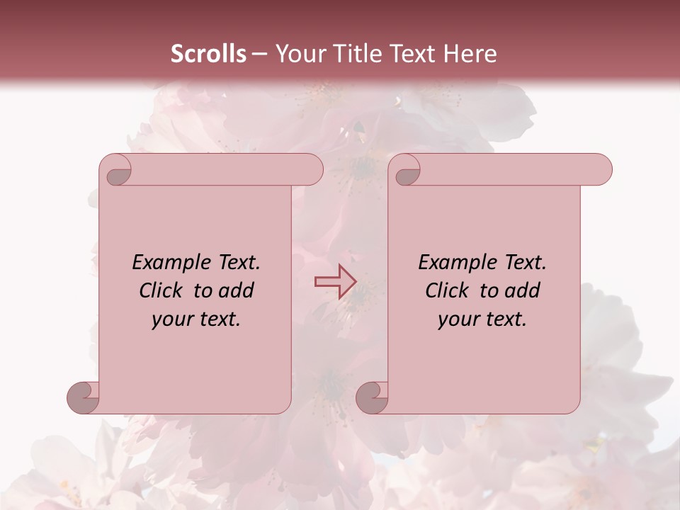 Spring Petal New Life PowerPoint Template