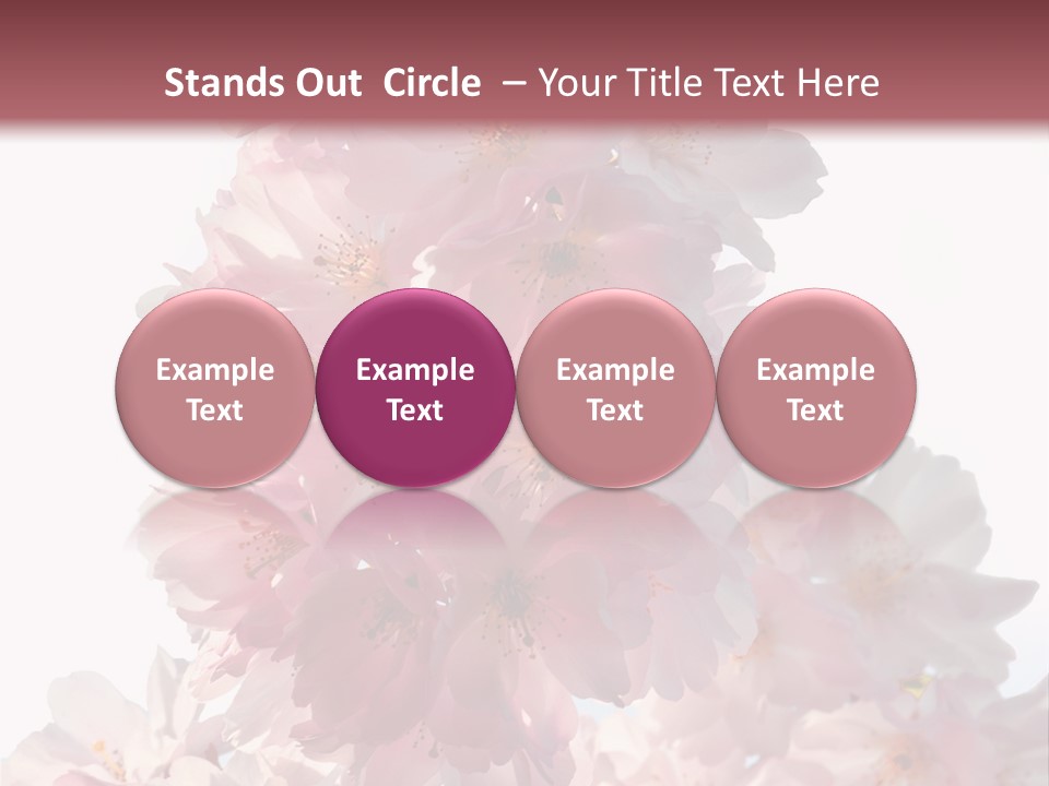 Spring Petal New Life PowerPoint Template