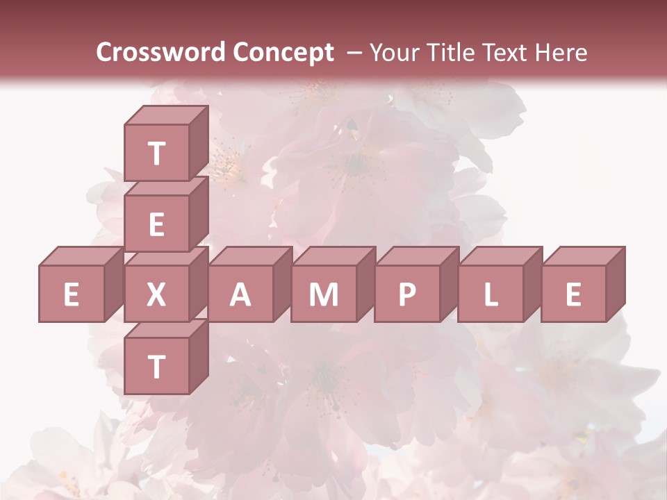 Spring Petal New Life PowerPoint Template