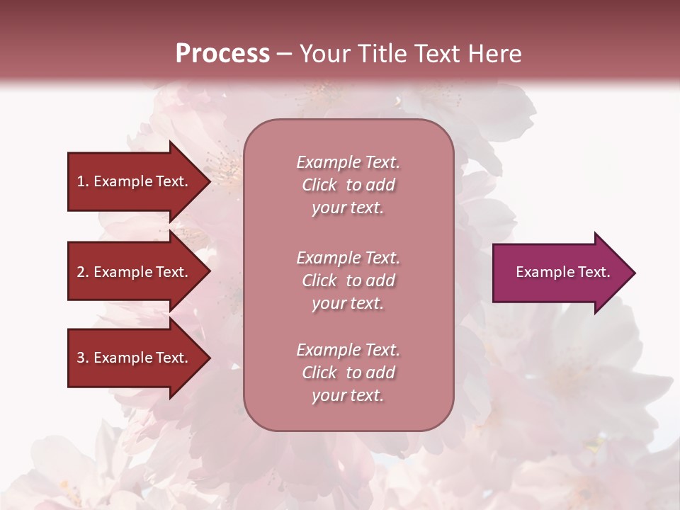 Spring Petal New Life PowerPoint Template