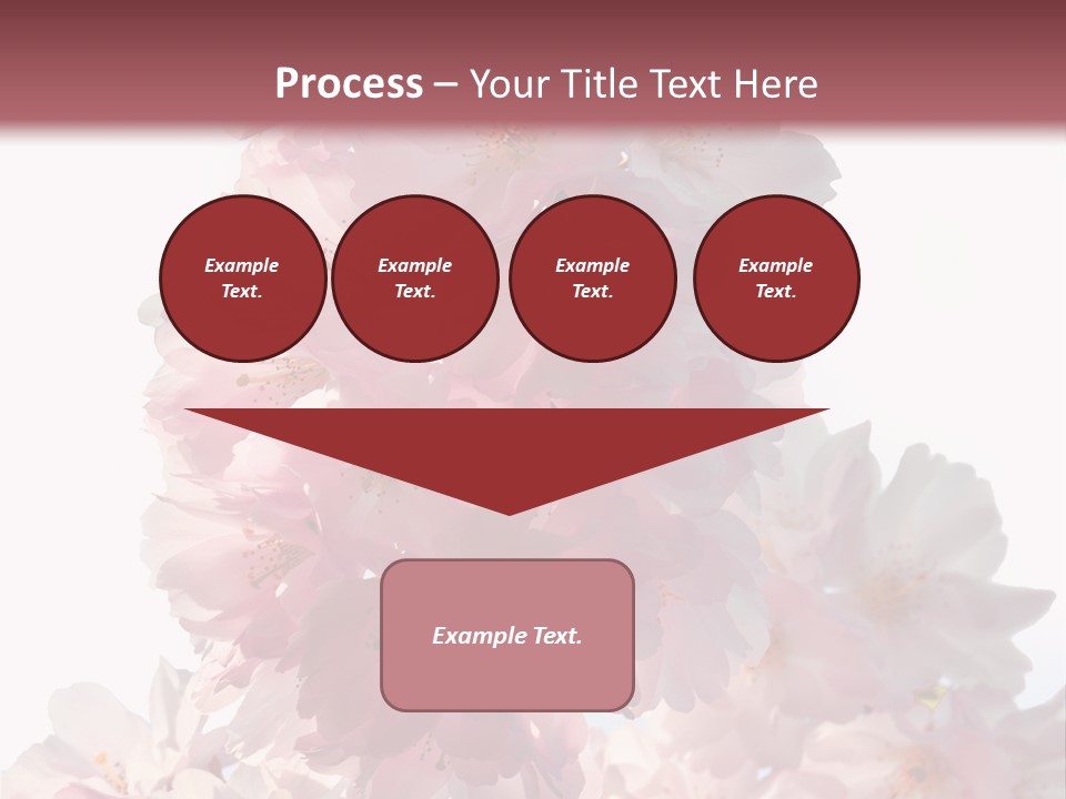 Spring Petal New Life PowerPoint Template