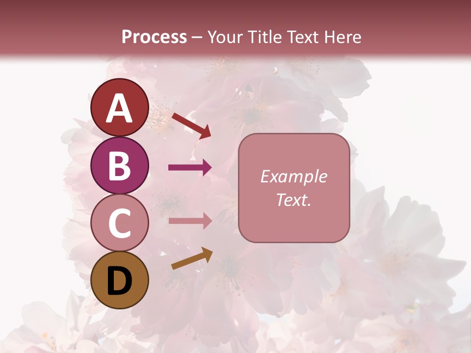 Spring Petal New Life PowerPoint Template