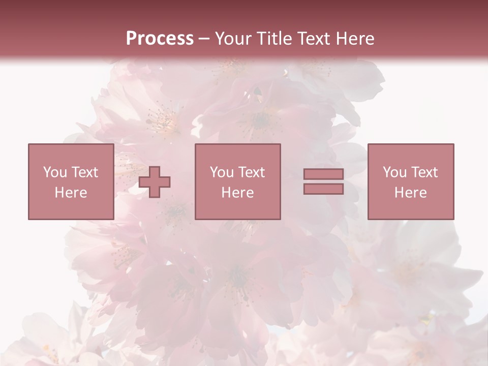 Spring Petal New Life PowerPoint Template