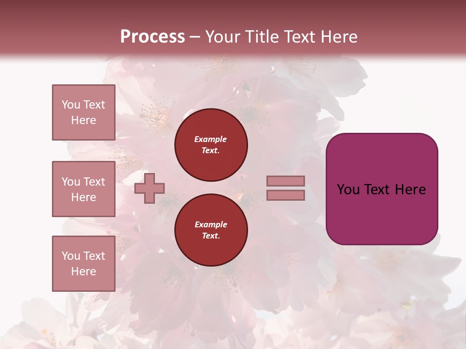 Spring Petal New Life PowerPoint Template