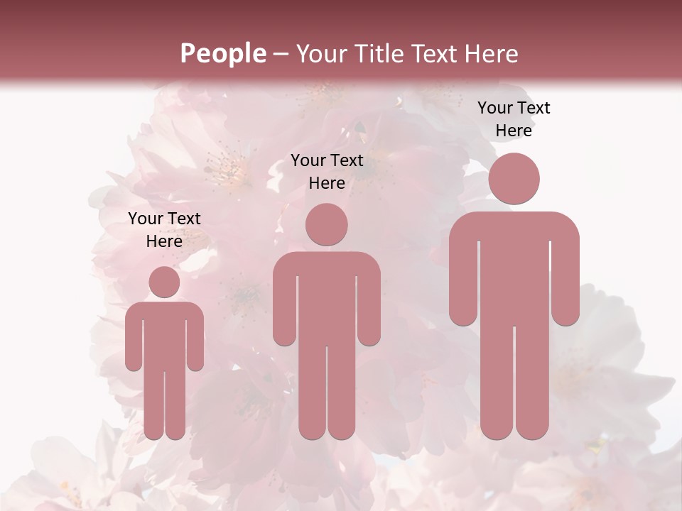 Spring Petal New Life PowerPoint Template