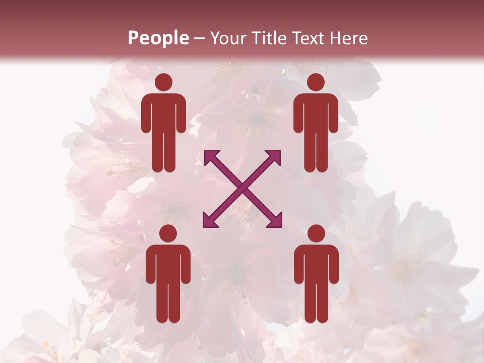 Spring Petal New Life PowerPoint Template