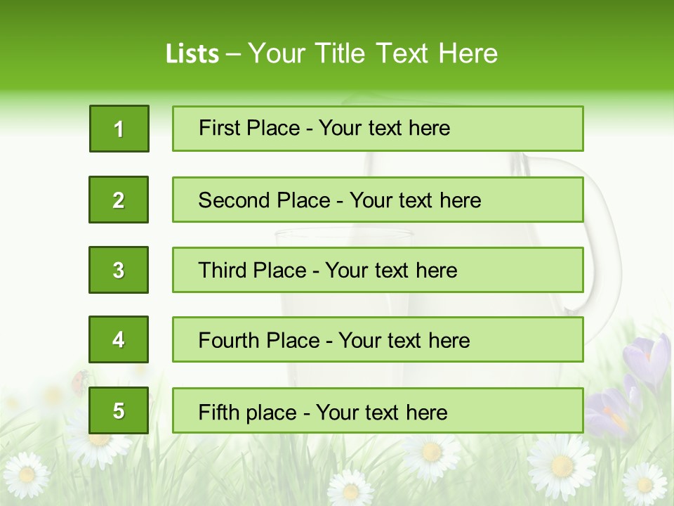 Agriculture Summer Food PowerPoint Template