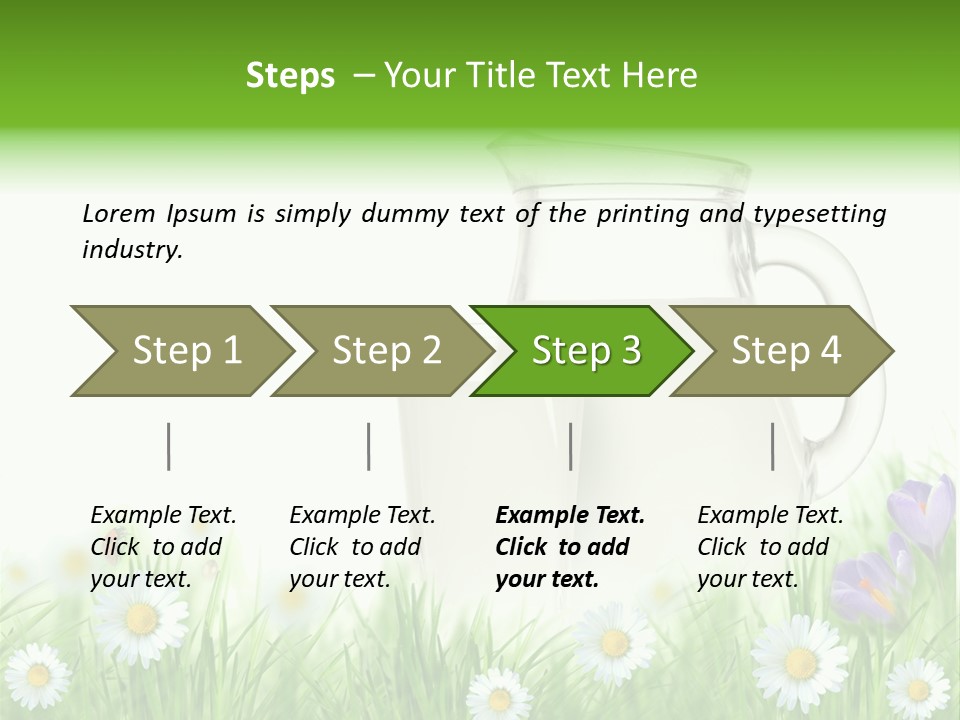 Agriculture Summer Food PowerPoint Template