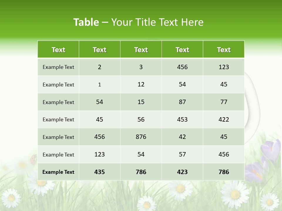 Agriculture Summer Food PowerPoint Template