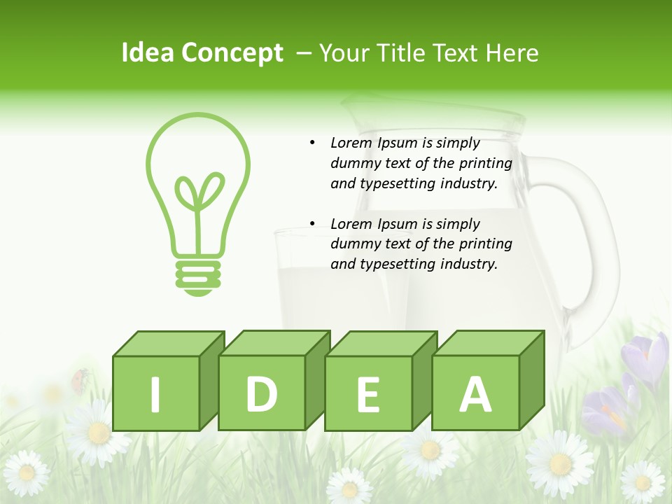 Agriculture Summer Food PowerPoint Template