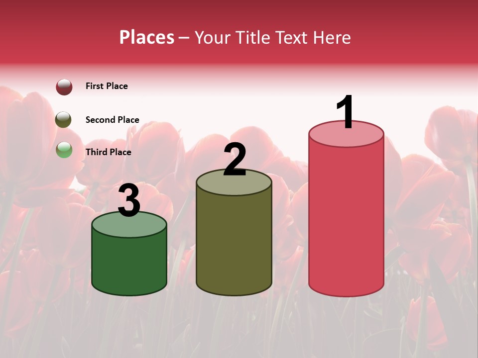 Bright Orange Background PowerPoint Template