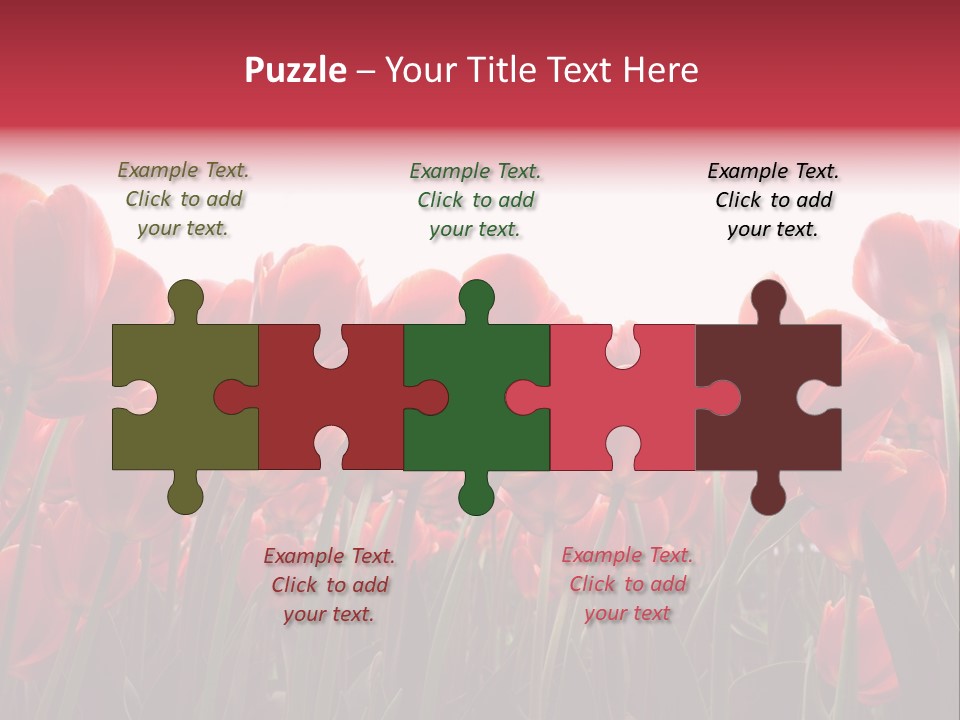 Bright Orange Background PowerPoint Template