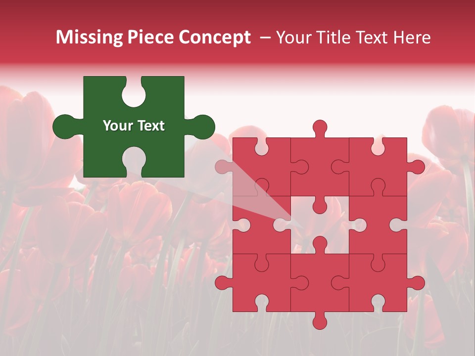 Bright Orange Background PowerPoint Template