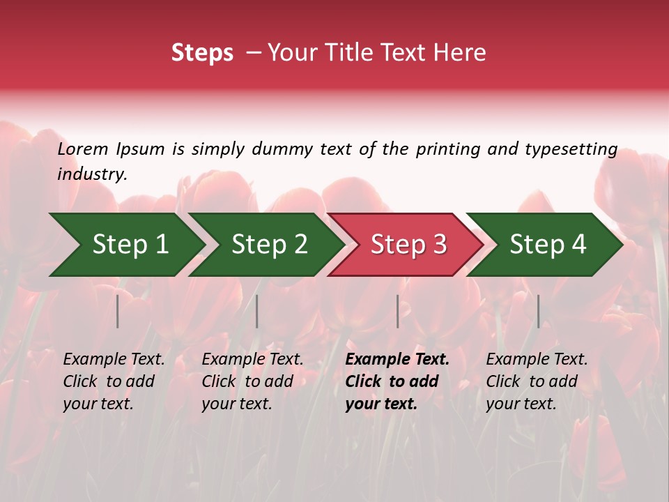Bright Orange Background PowerPoint Template