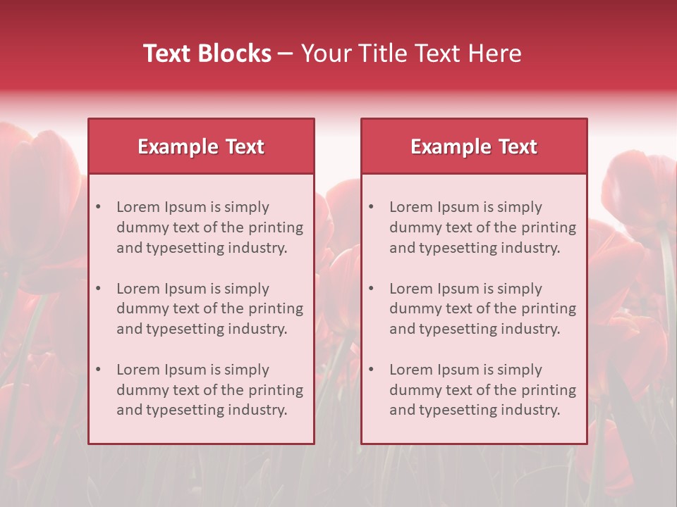 Bright Orange Background PowerPoint Template